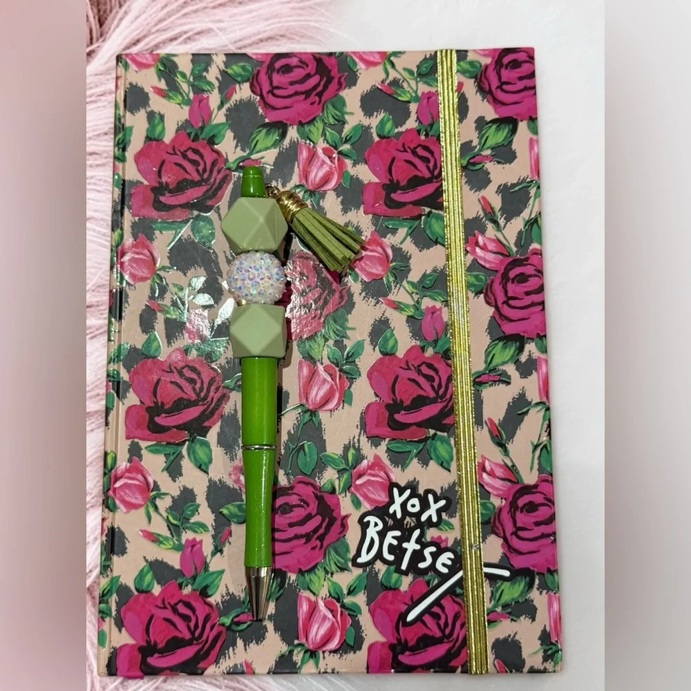 Hardcover Journal with Decorative Pen NWT